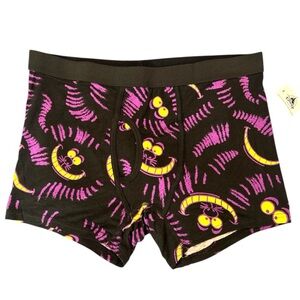 Disney Black and Purple Cheshire Cat Men’s Underwear